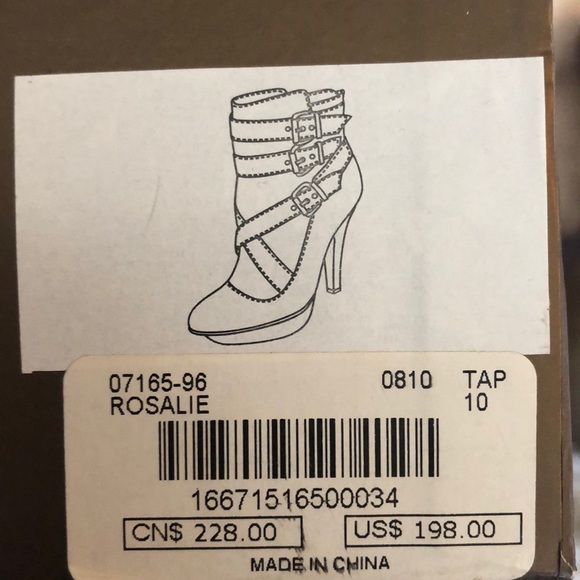 New Rosalie Bebe platform booties size 10 - Picture 8 of 8